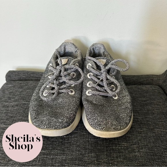 Allbirds Women's Wool Runners Sneakers Natural Grey Size 7 - Picture 3 of 8